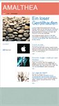 Mobile Screenshot of amalthea.de